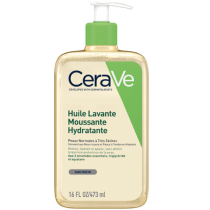 Cerave huile lavante moussante