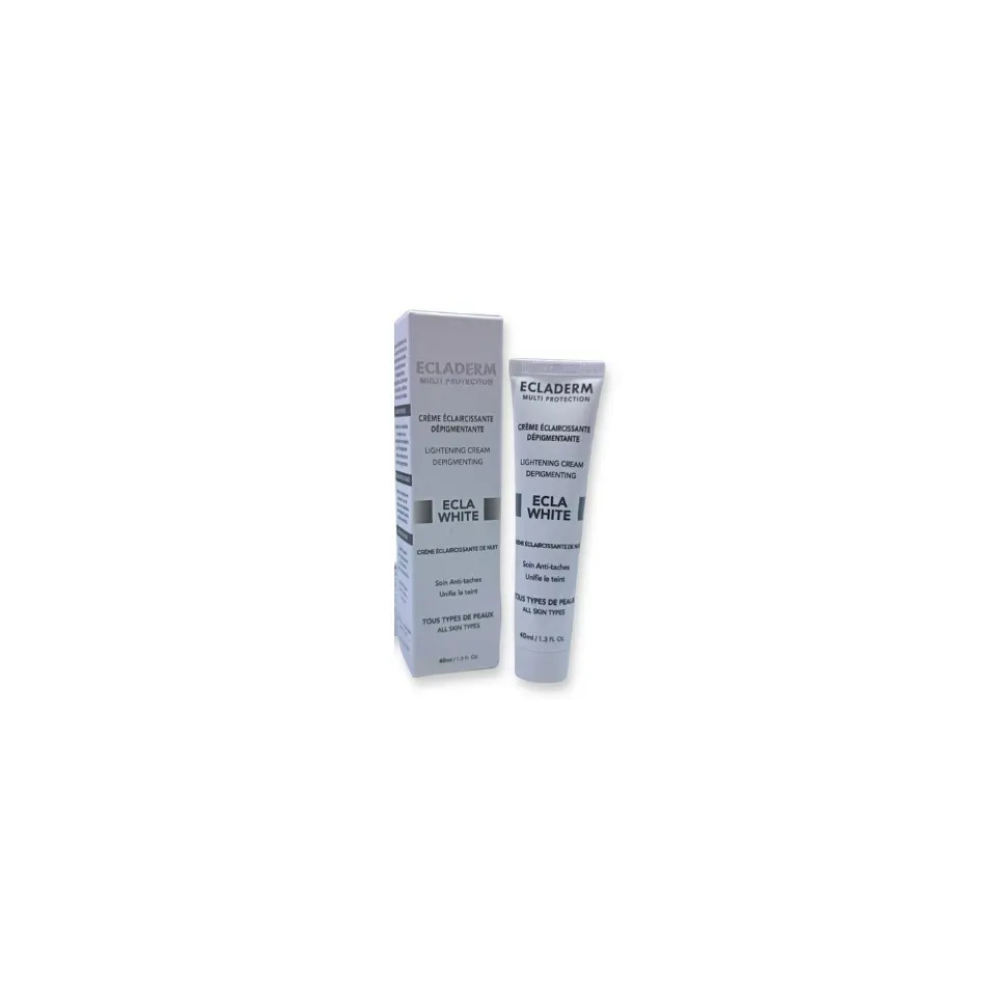 Ecladerm éclat white crème éclaircissante dépigmentant 40ml Ecladerm éclat white crème éclaircissante dépigmentant 40ml